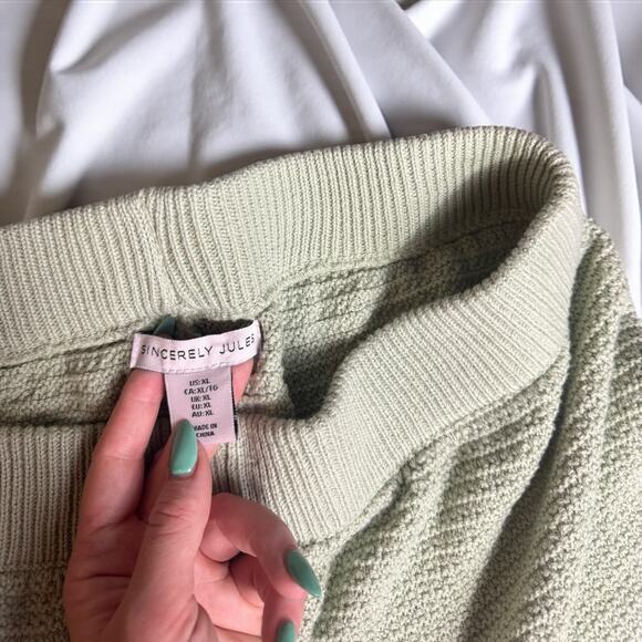 Sincerely Jules Knit Sweater Pull On Pants - Picture 1 of 3